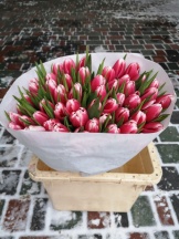 Бумага для упаковки тюльпанов
